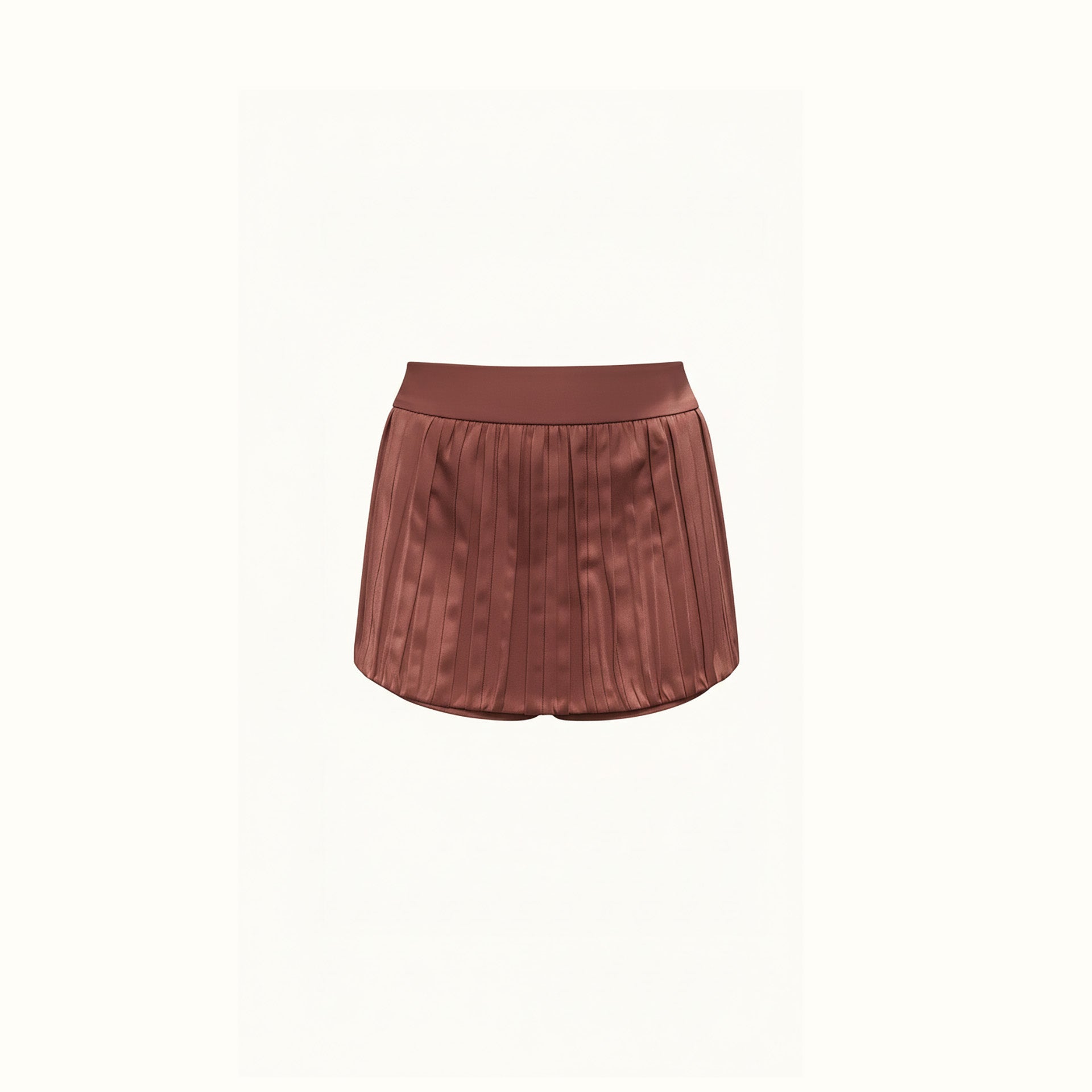 Shorts Violeta - Marrom