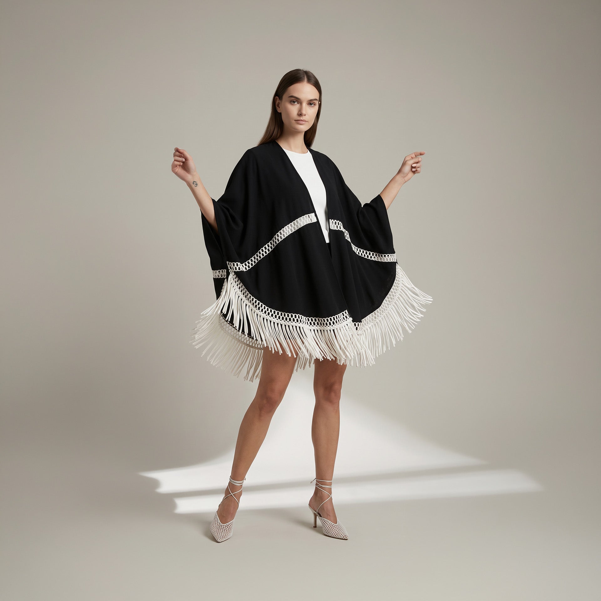 Kimono Faldu - Preto