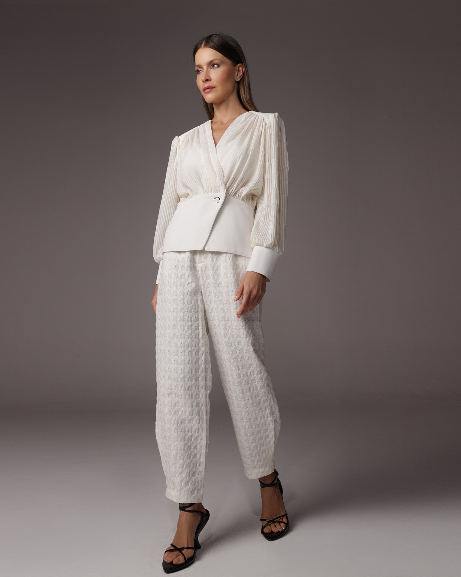 Calça Rady Inv - Jacquard Off