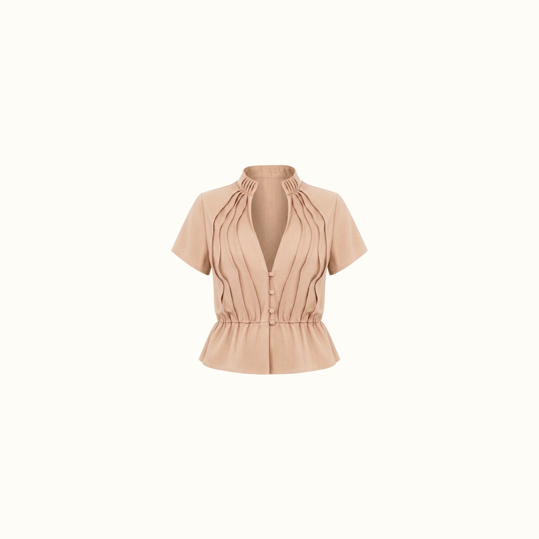 Blusa Ise - Nude