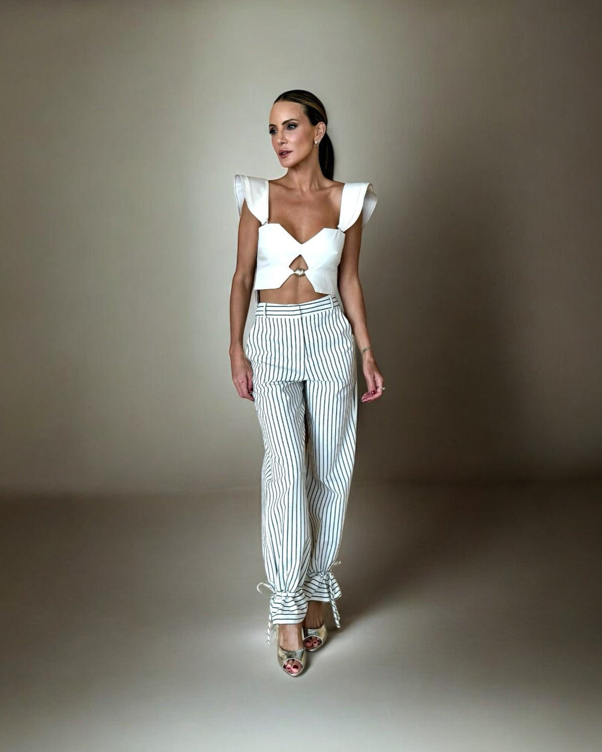 Cropped Glenda - Marfim