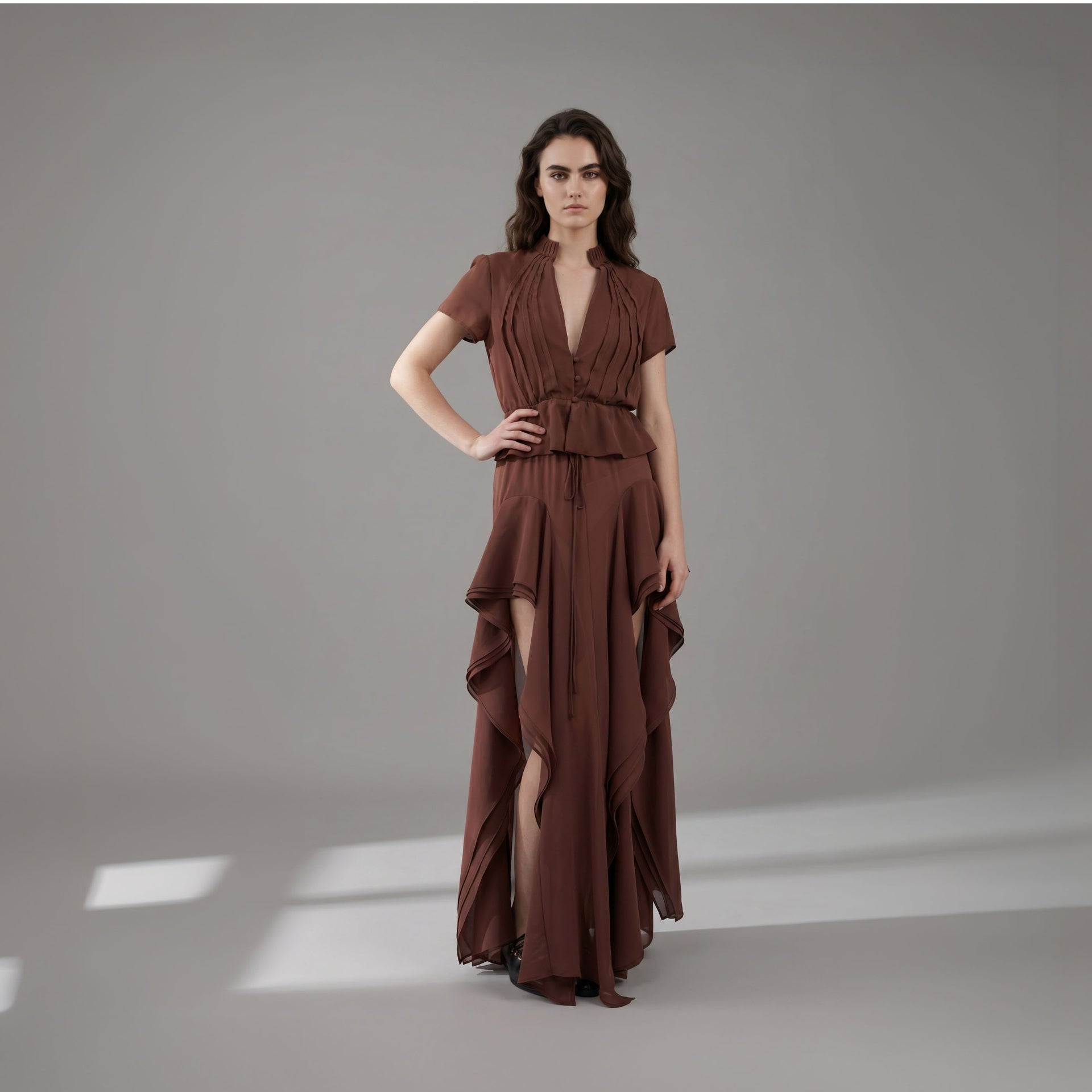 Blusa Ise - Choco