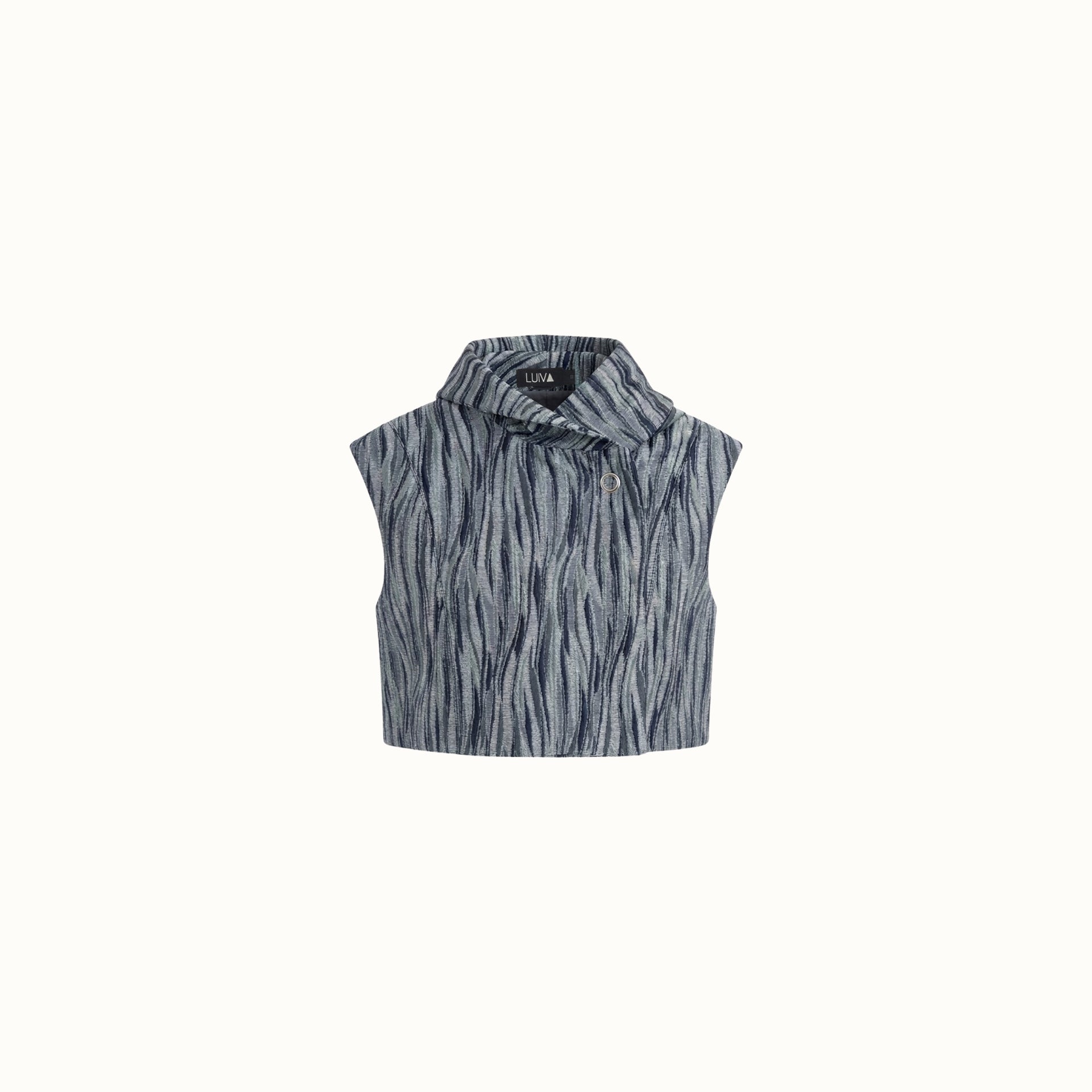 Colete Alpis - Marinho Jacquard Mescla