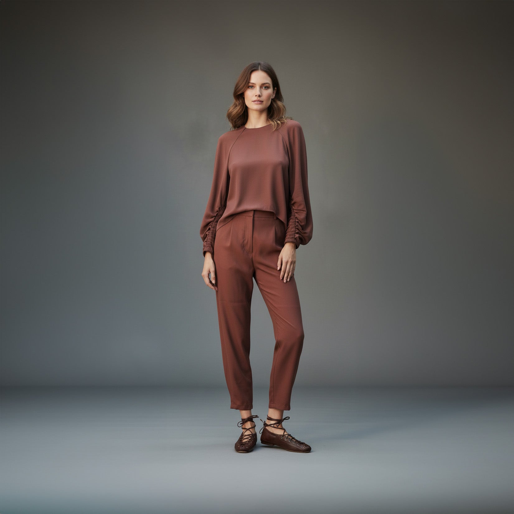 Blusa Tenday - Choco