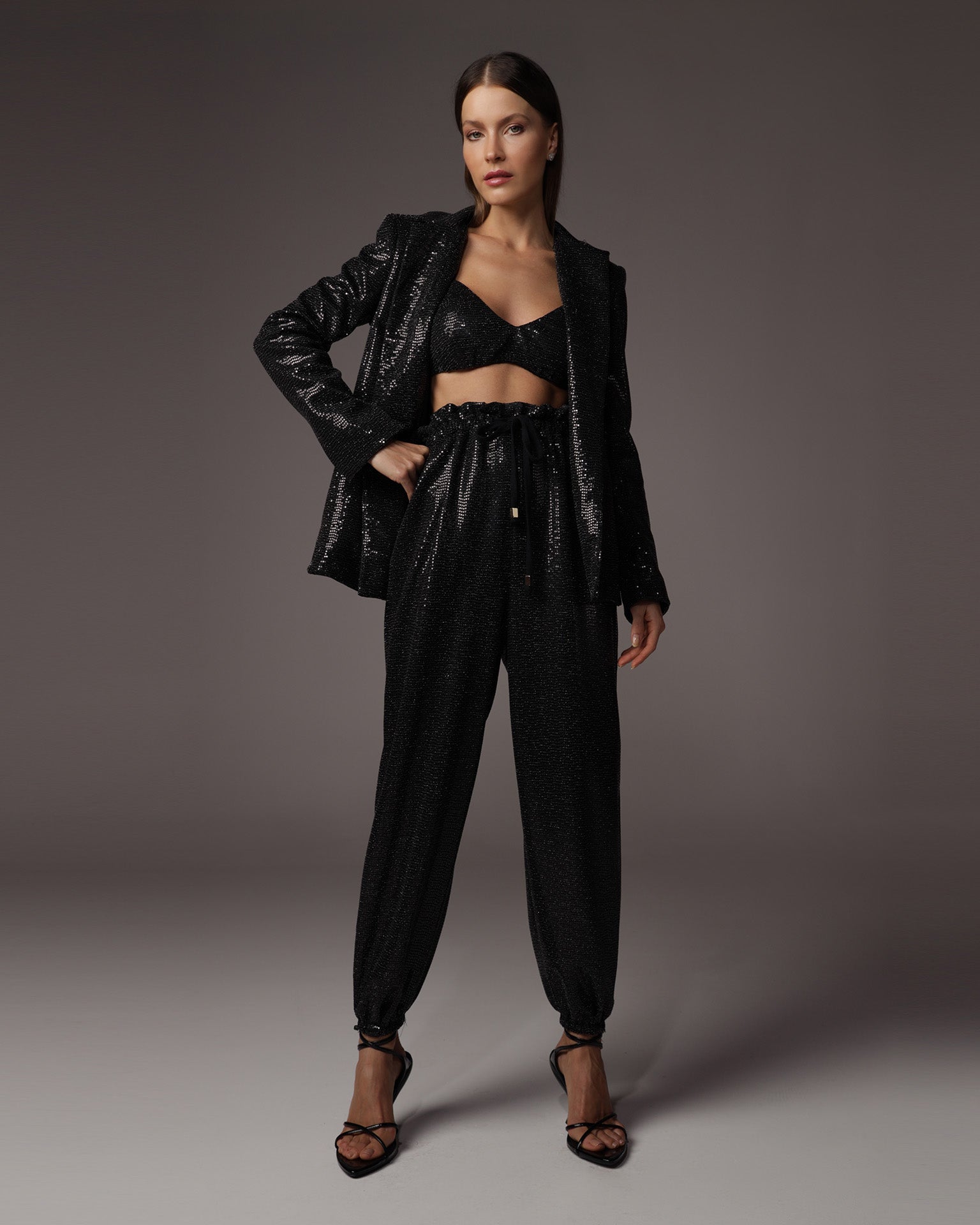 Blazer Marlin - Preto Brilho