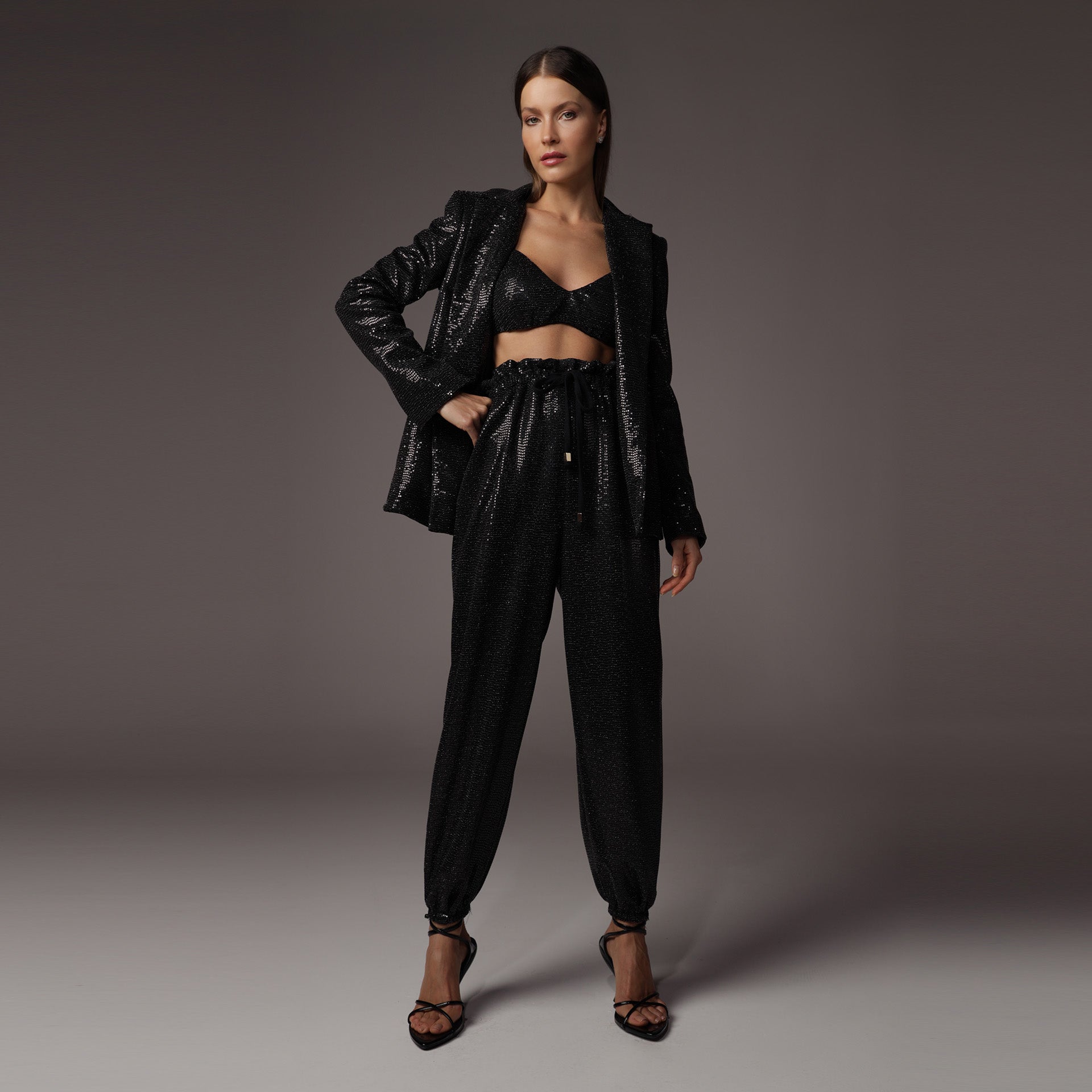 Blazer Marlin - Preto Brilho