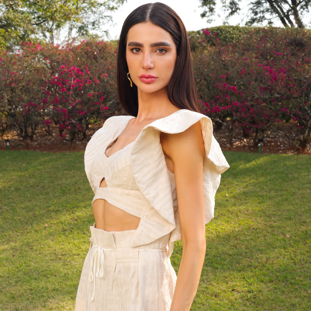 Cropped Marla - Marfim