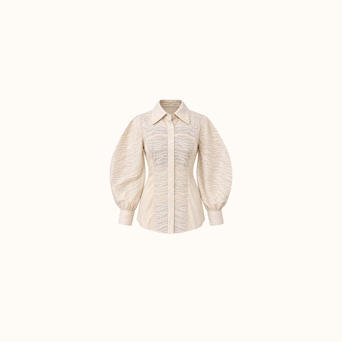Camisa Amina - Marfim