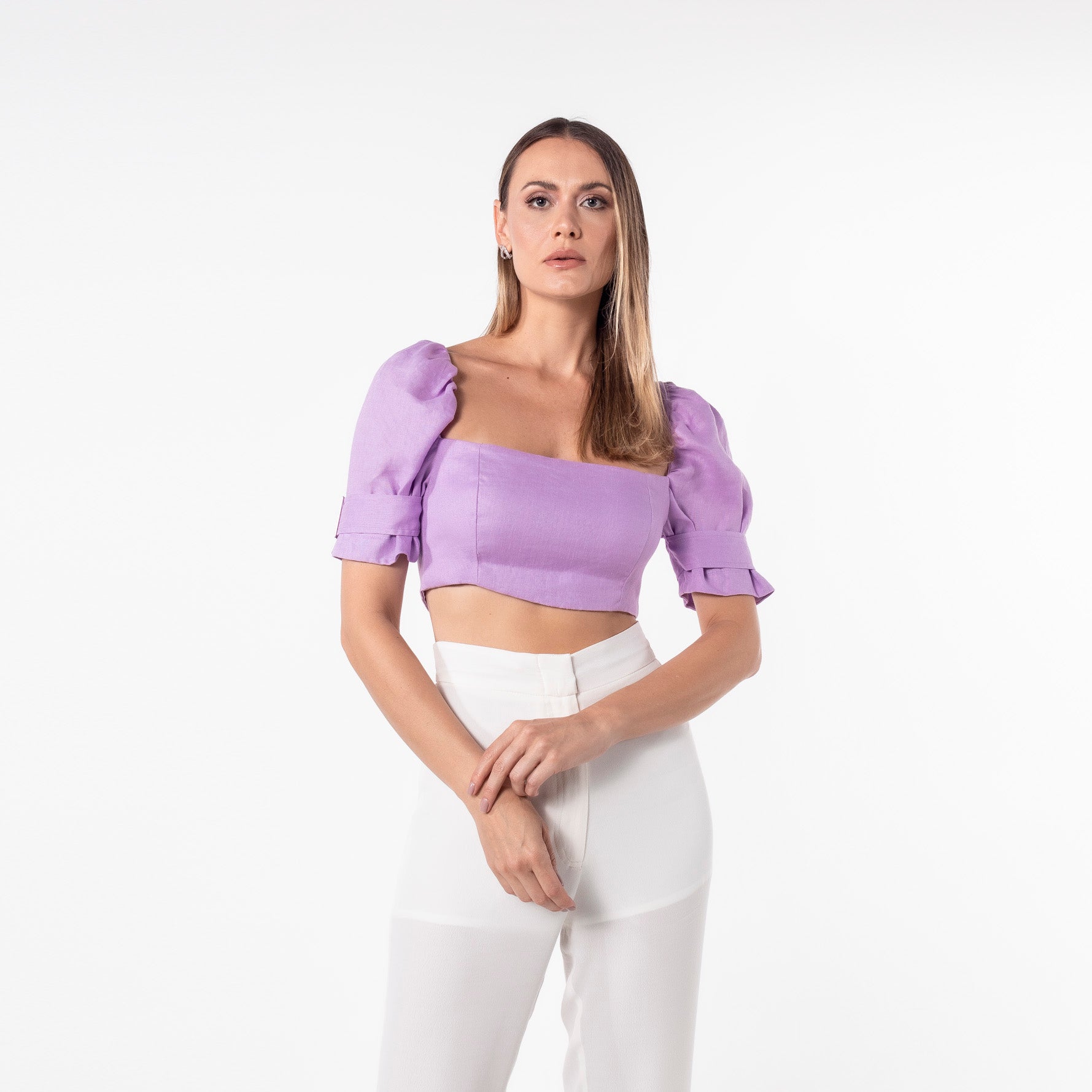 Cropped Takeshy - Lilas