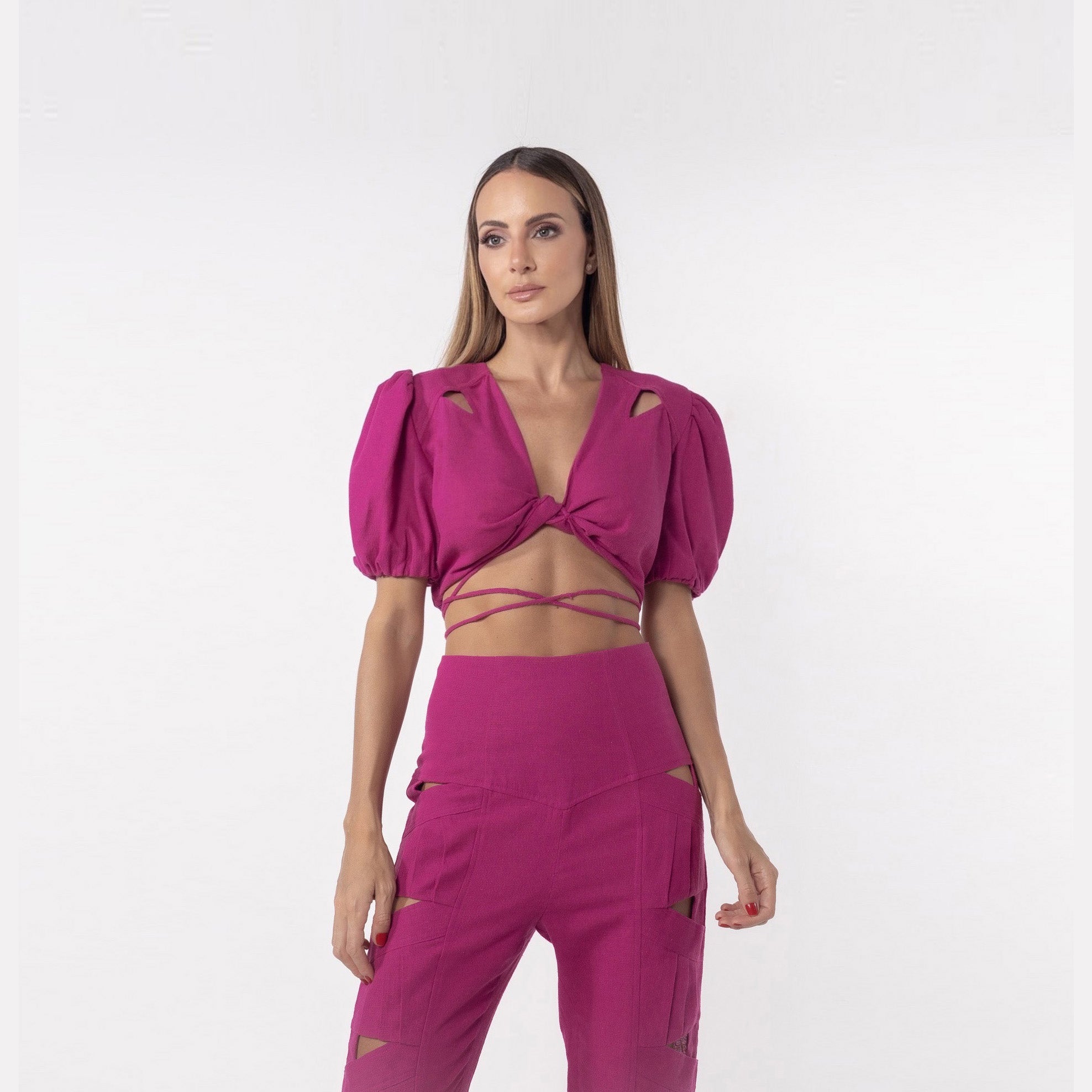 Cropped Lym - Rosa Purpura