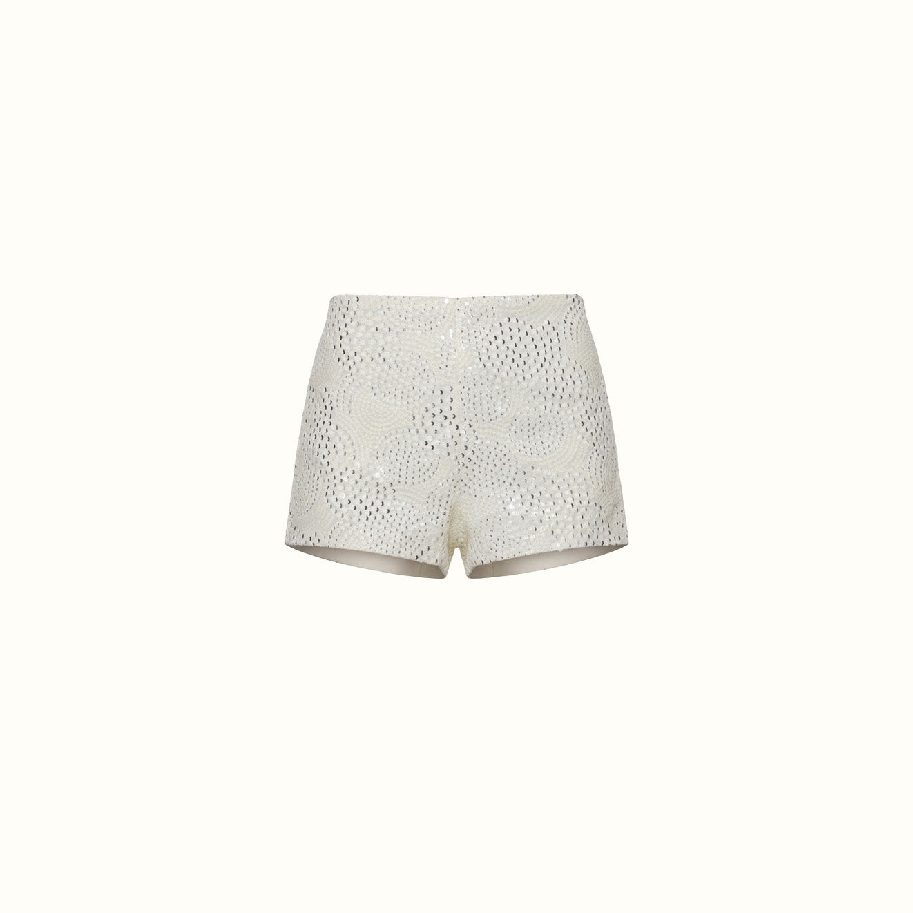 Hotpant Zaiden - Off Bordado Bolas