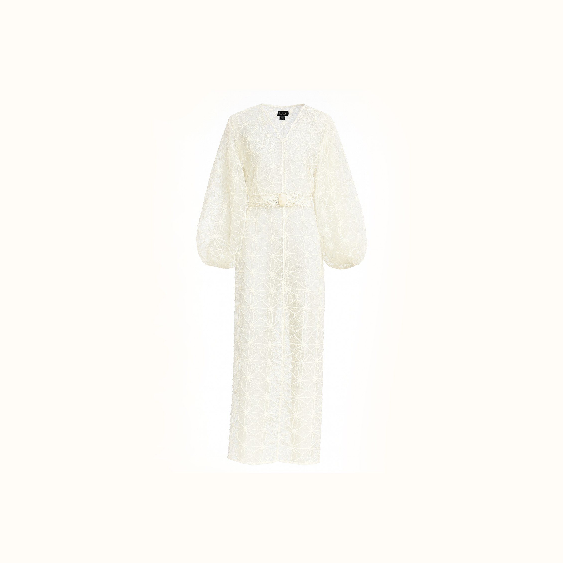 Vestido Elro - Off Tela Bordado