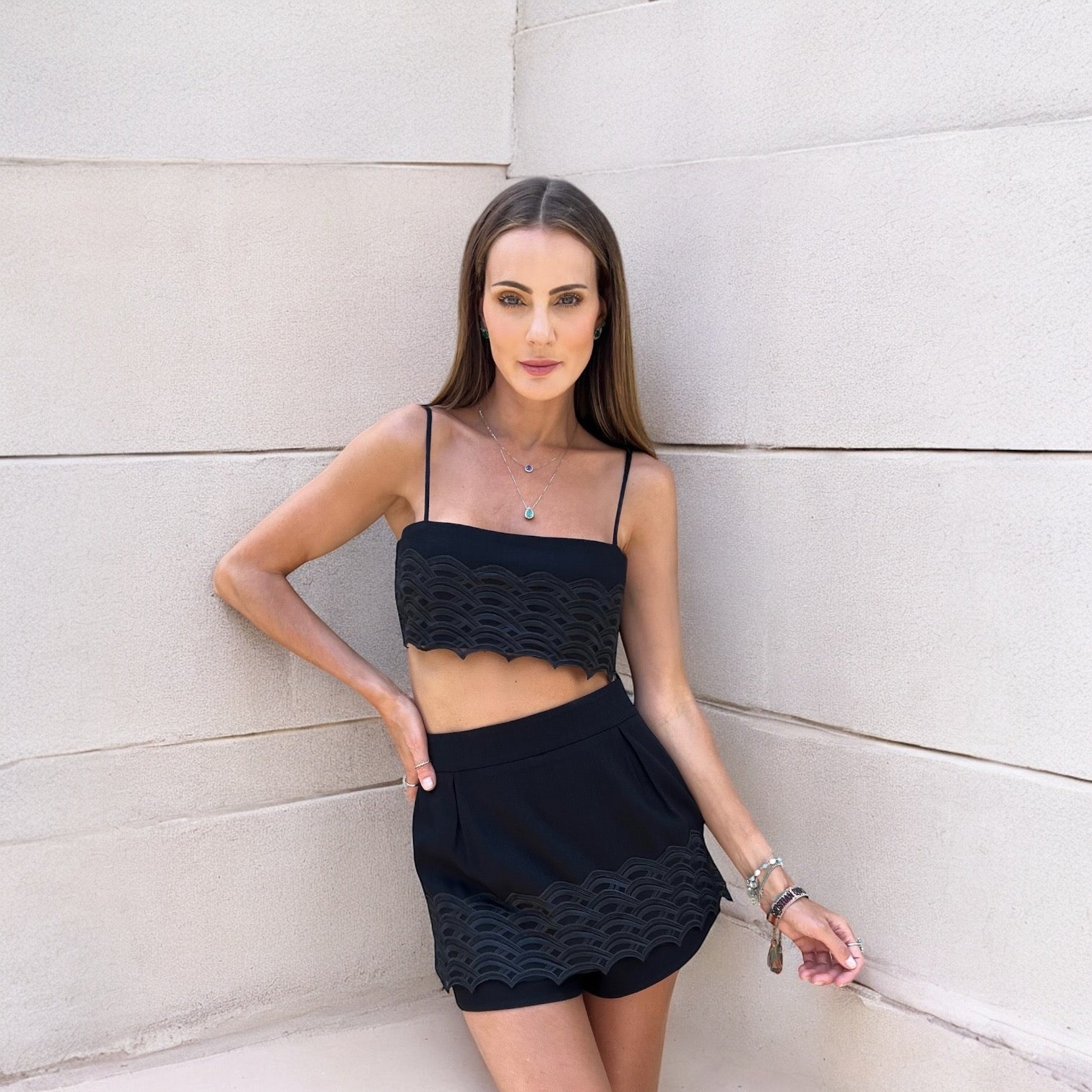 Cropped Sinen - Preto