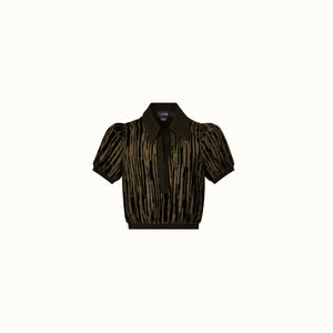 Blusa Beton - Marrom Veludo