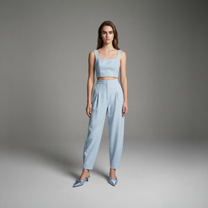 Cropped Coldalina - Azul Bebê