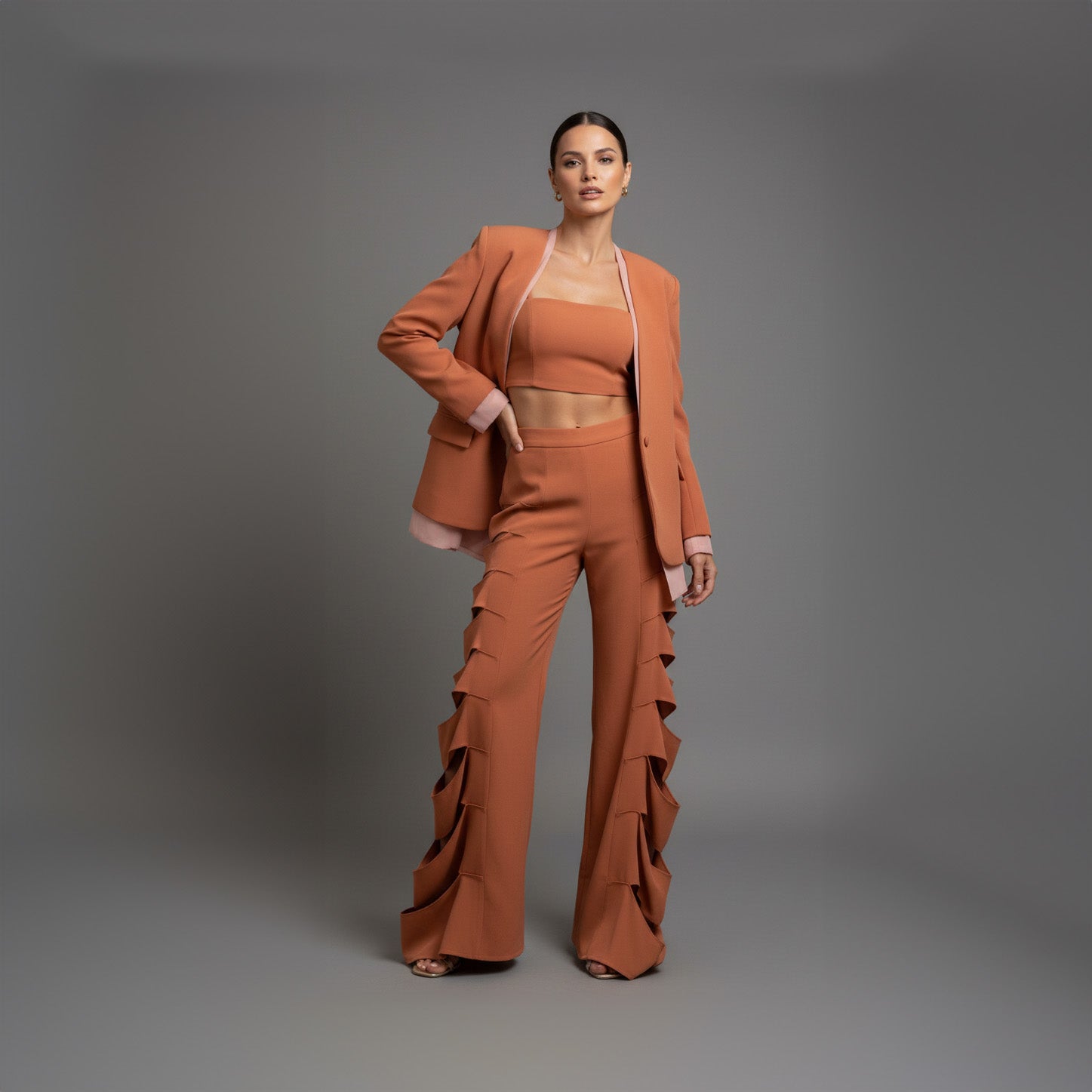 Blazer Uno - Terra/Rose