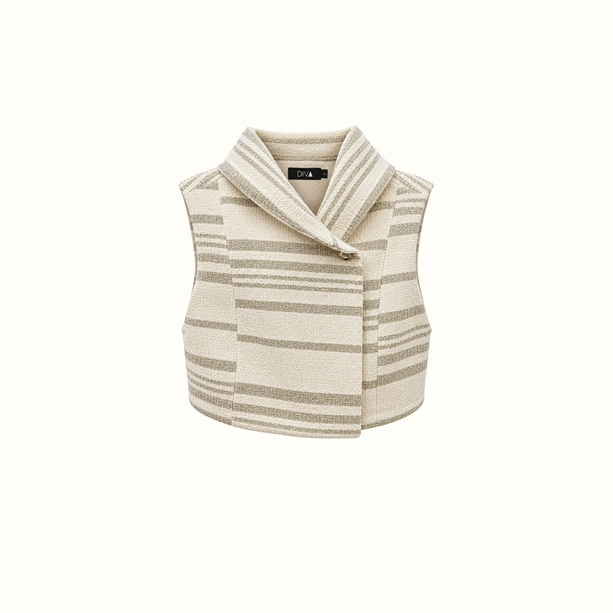 Colete Alpis - Tweed Off/Prata