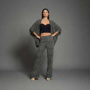 Calça Vaniny - Preto Bordado