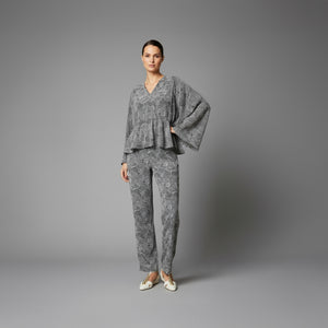 Blusa Humy - Preto Bordado