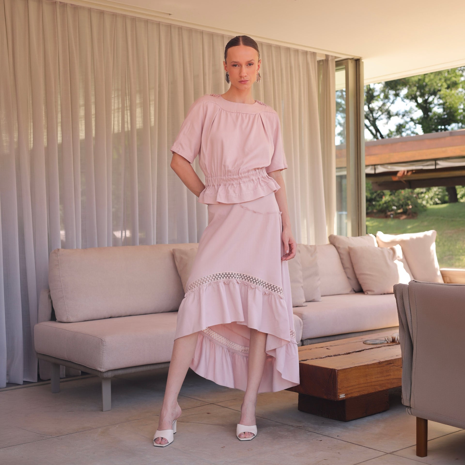 Blusa Kael - Rose