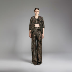 Kimono Florancia - Marrom Veludo