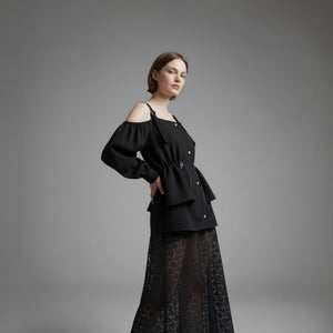 Blusa Gueriny - Preto