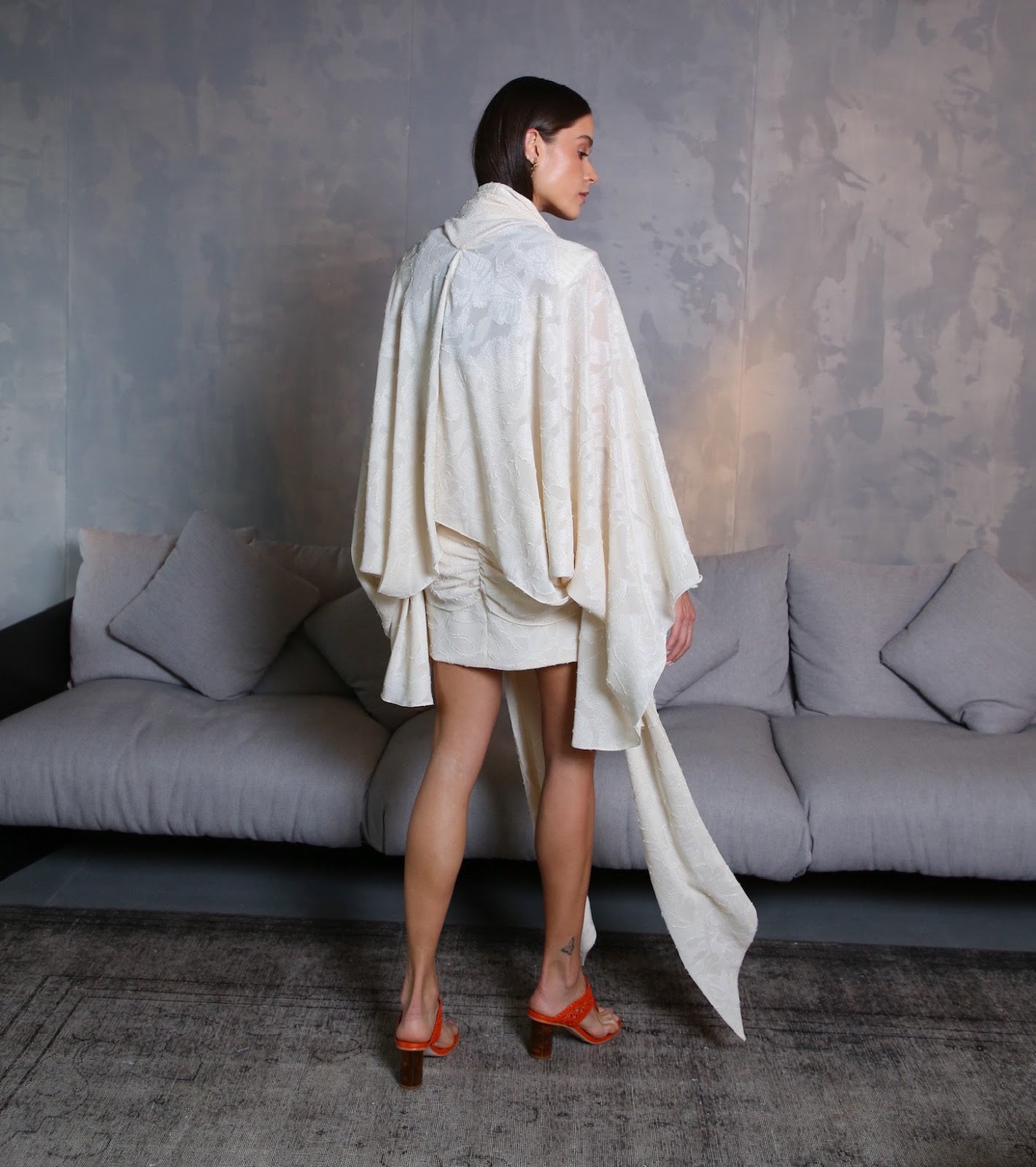 Kimono Longo Noru Off Milk