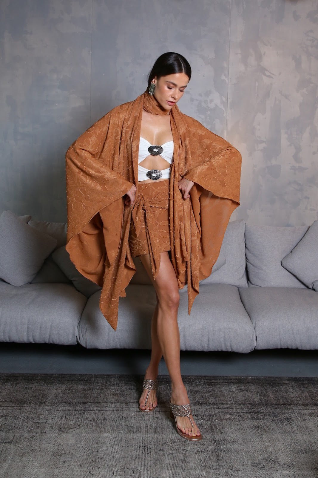 Kimono Judibe Pecan