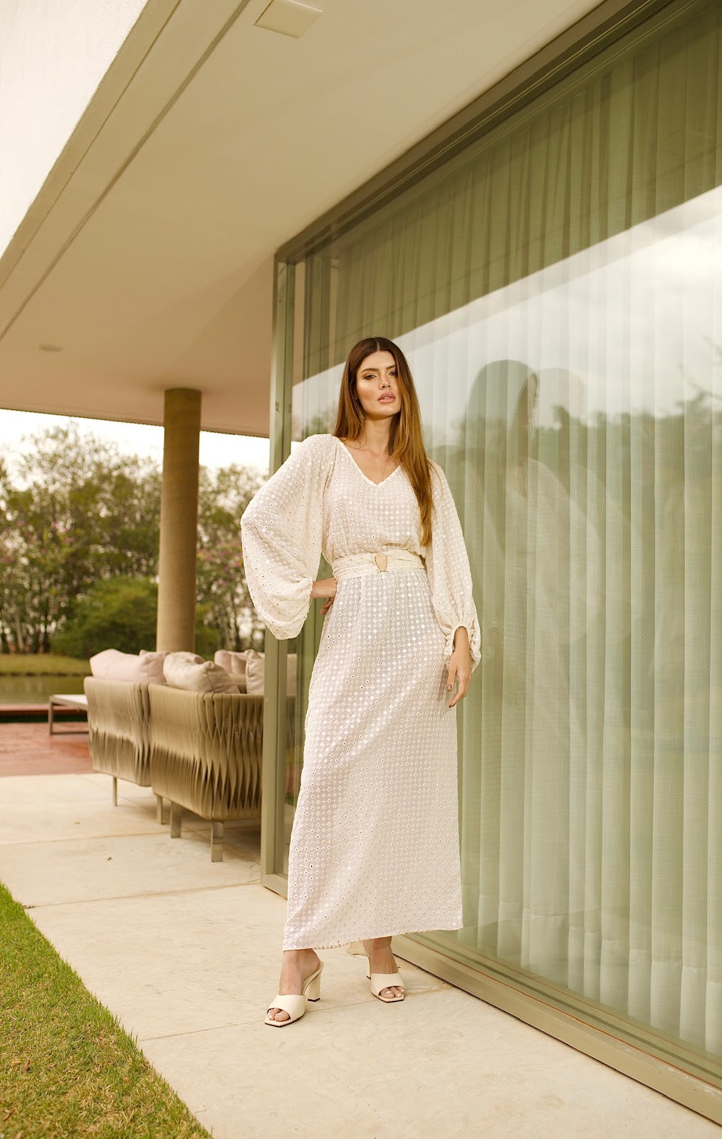 Vestido Elro - Off Brilho