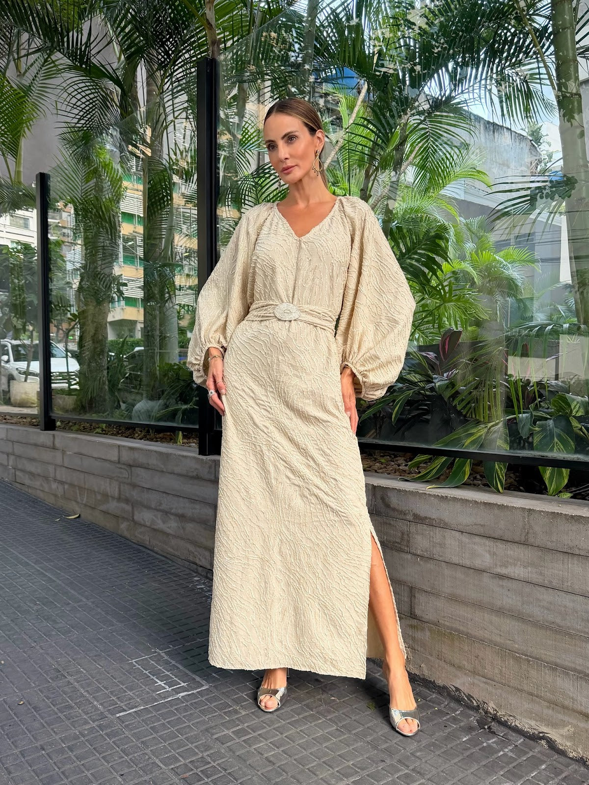 Vestido Elro - Marfim