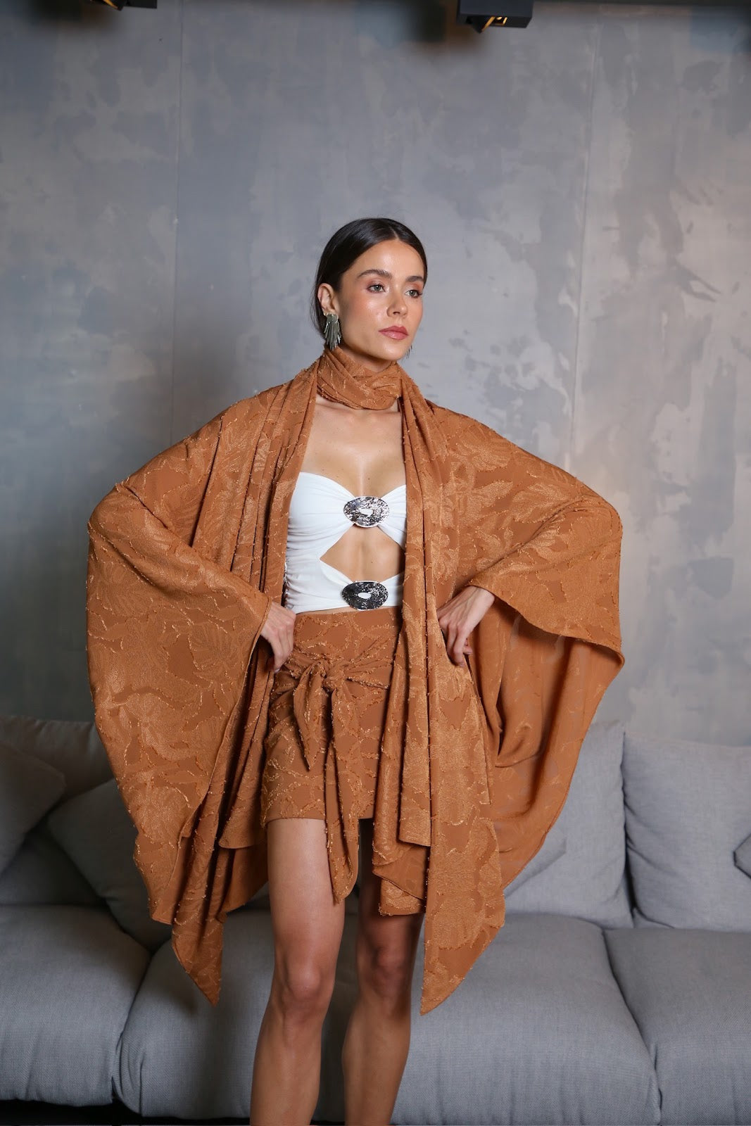 Kimono Judibe Pecan