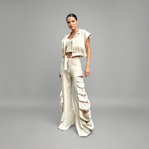 Calça Maranta - Marfim