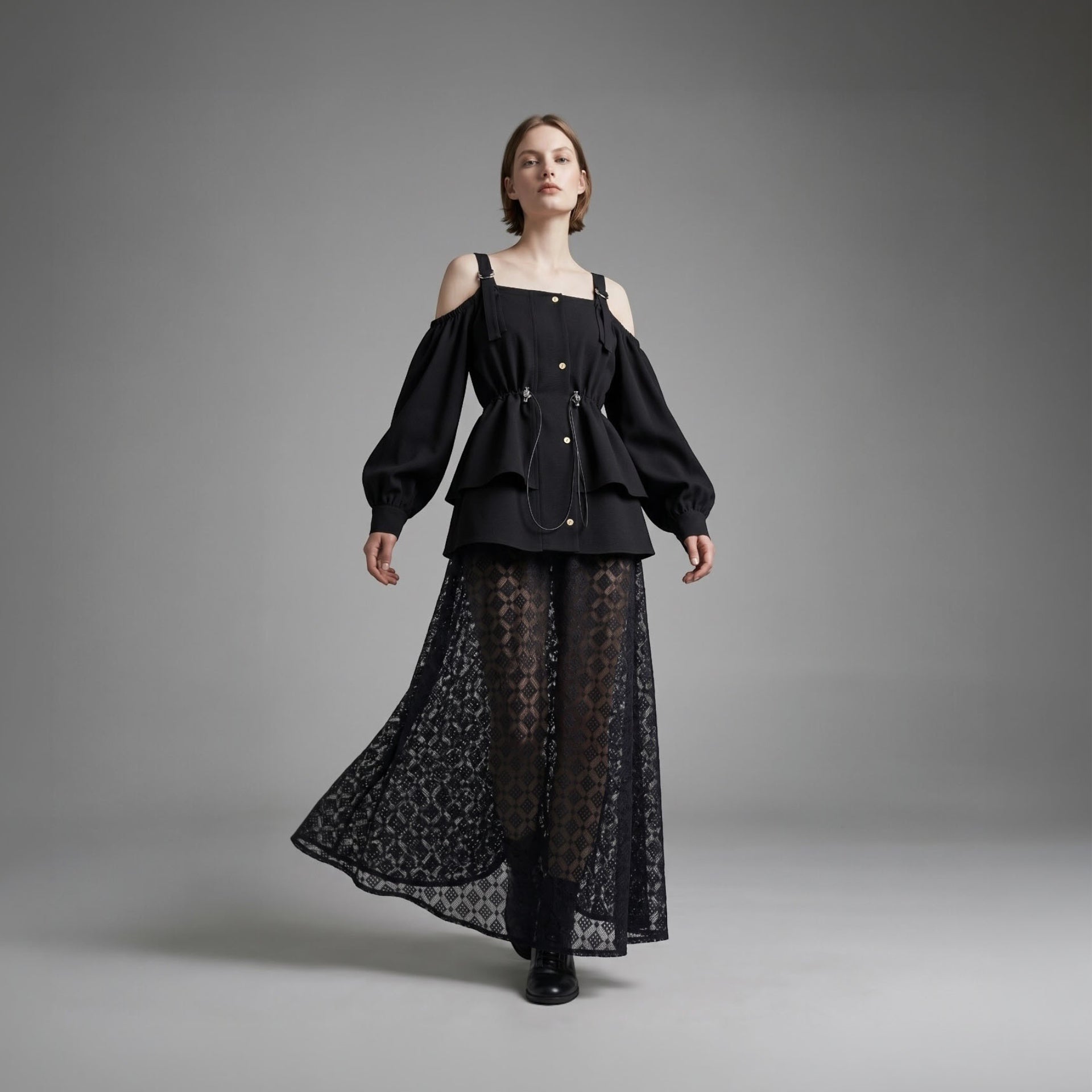 Saia Lumeri - Preto
