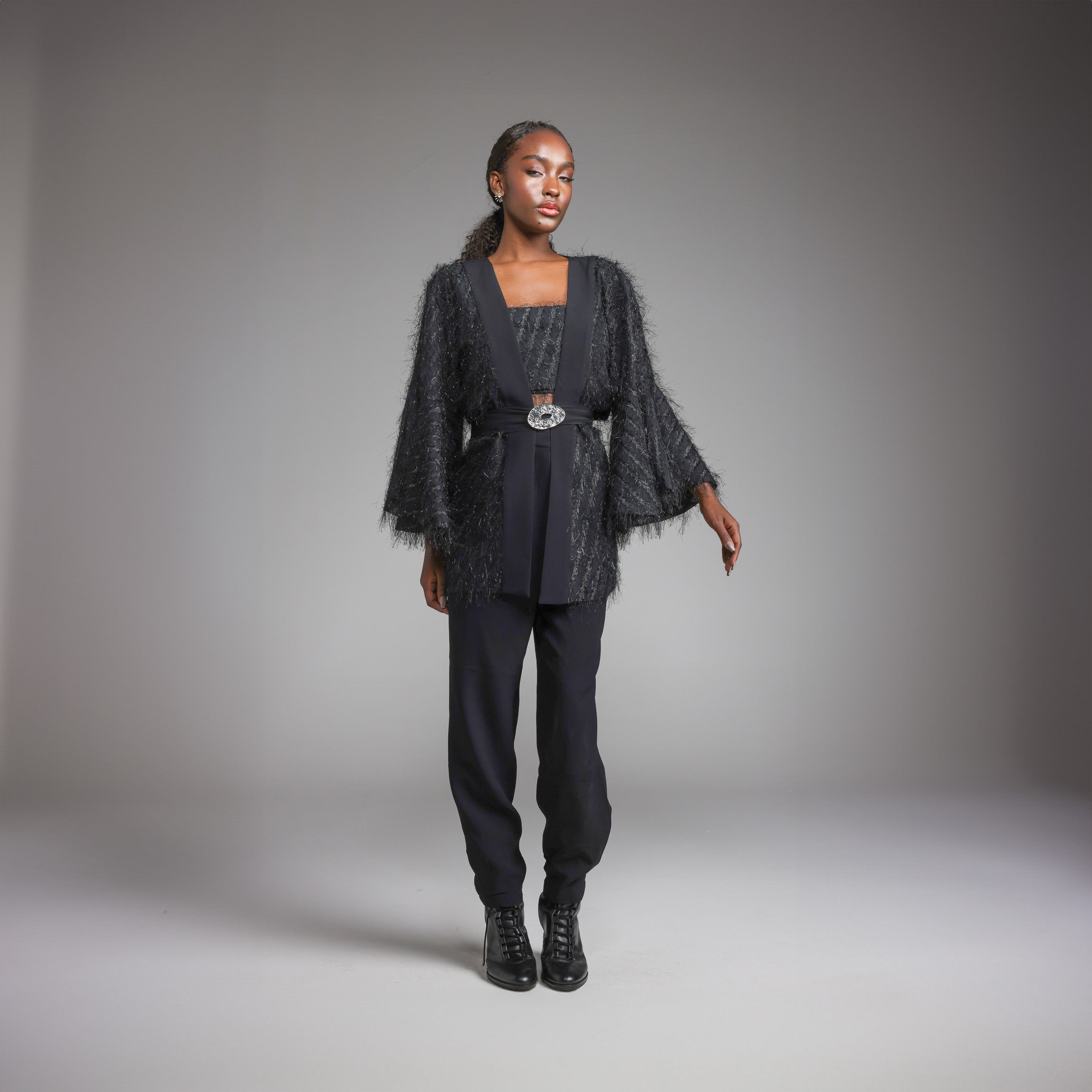 Kimono Julet - Preto Blitz