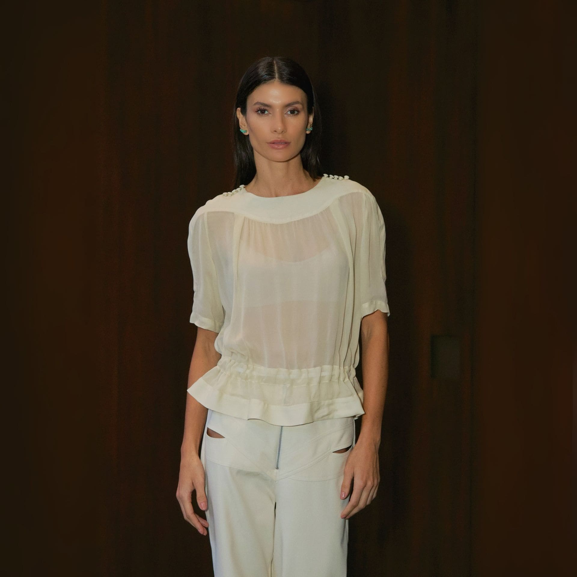 Blusa Kael - Marfim