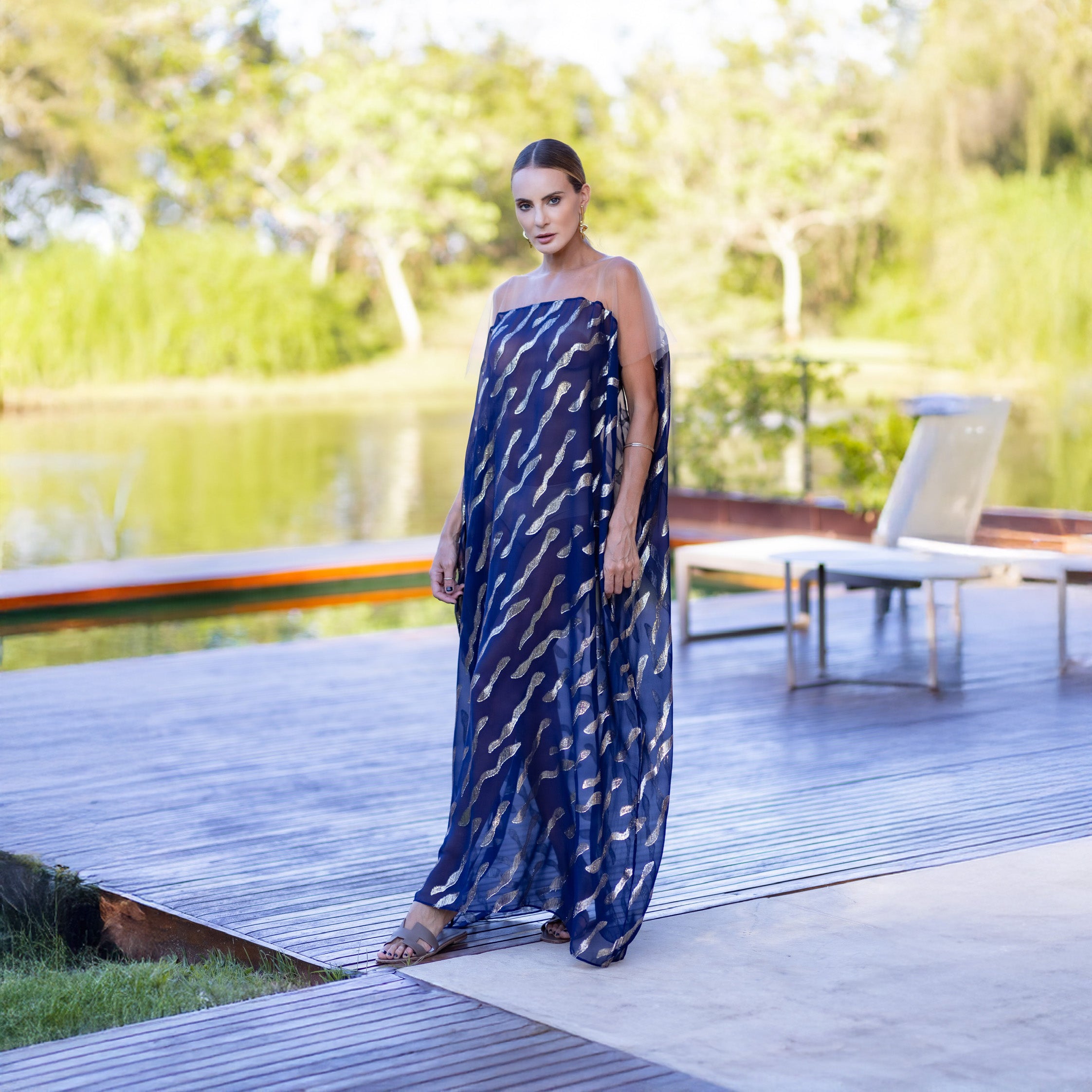 Vestido Isabelly - Marinho