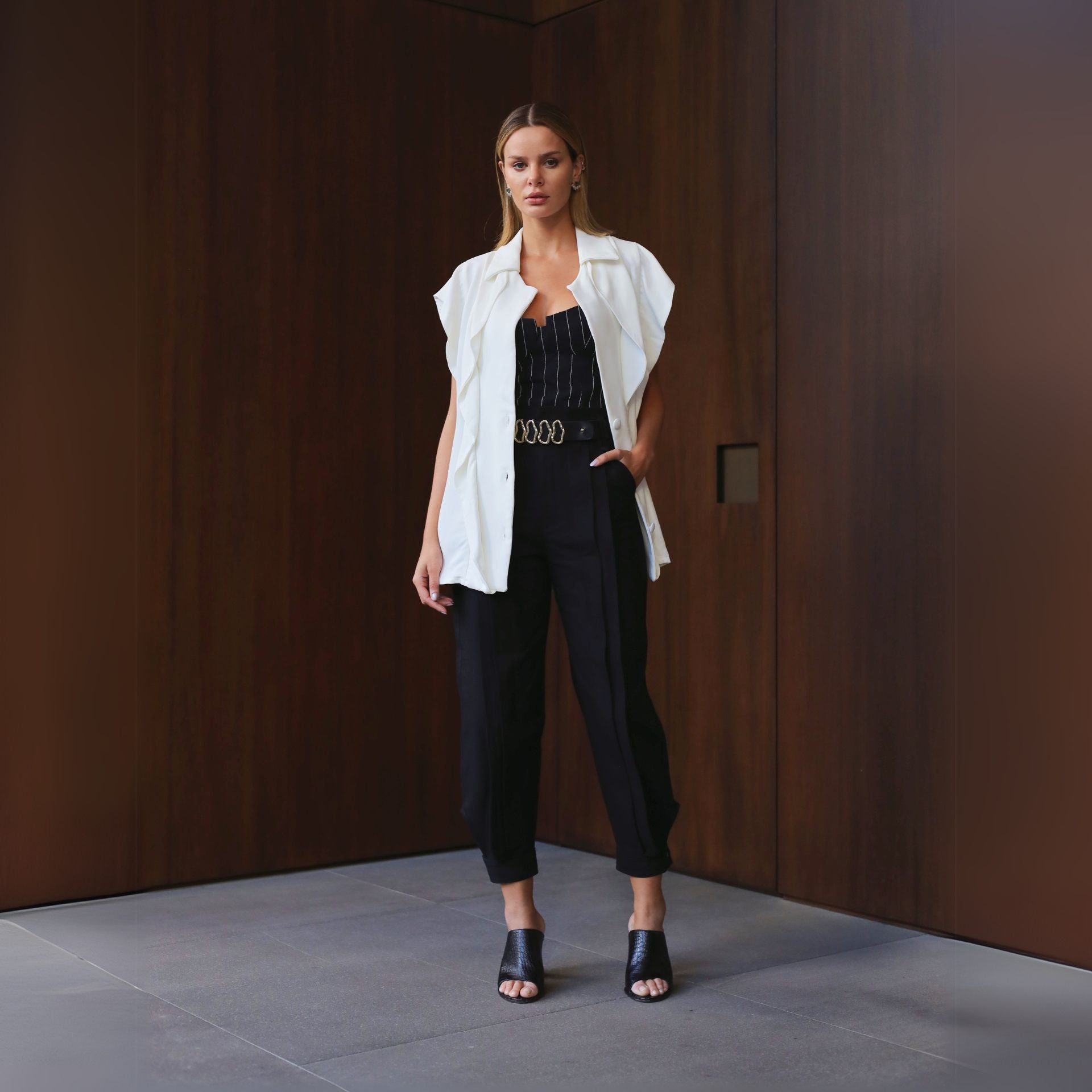 Camisa Laje - Off Crepe