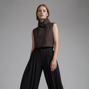 Colete Alpis - Marrom Tweed