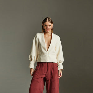Blazer Galeno - Marfim