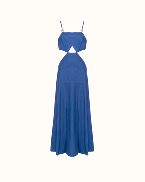 Vestido Dualy - Azul