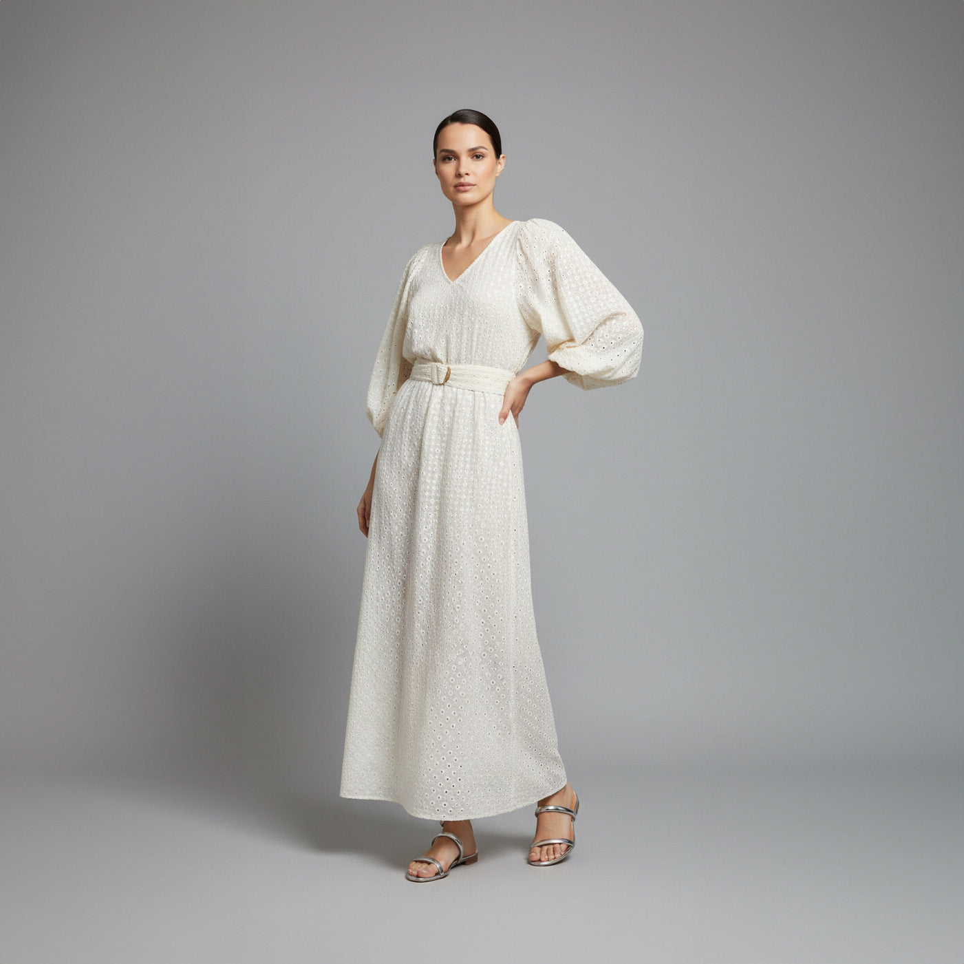 Vestido Elro - Off Brilho