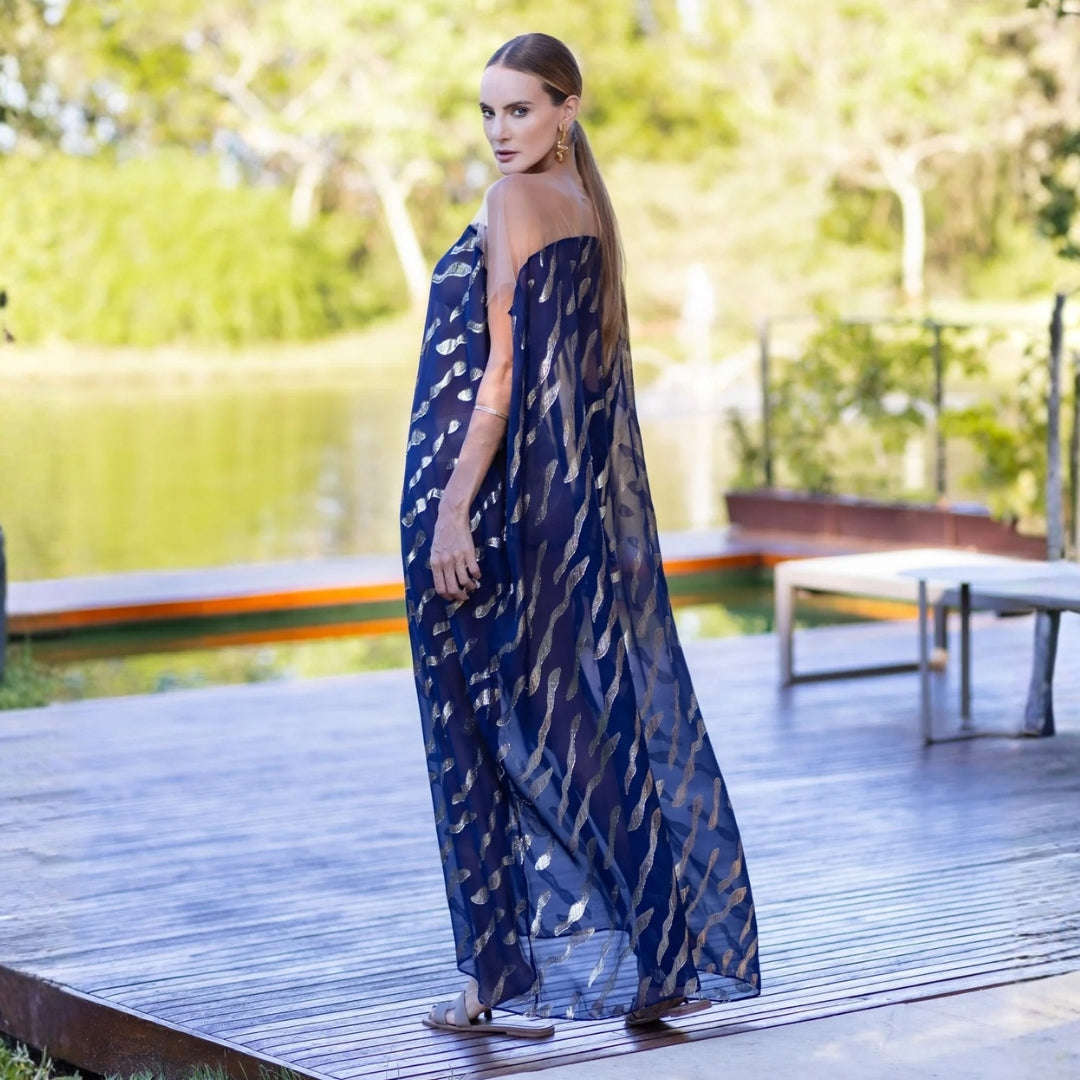 Vestido Isabelly - Marinho