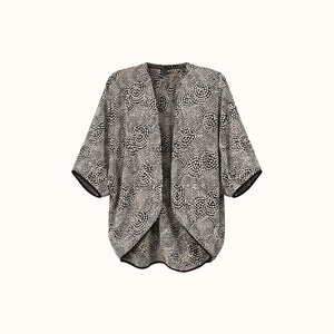 Kimono Florancia - Preto Bordado Bolas