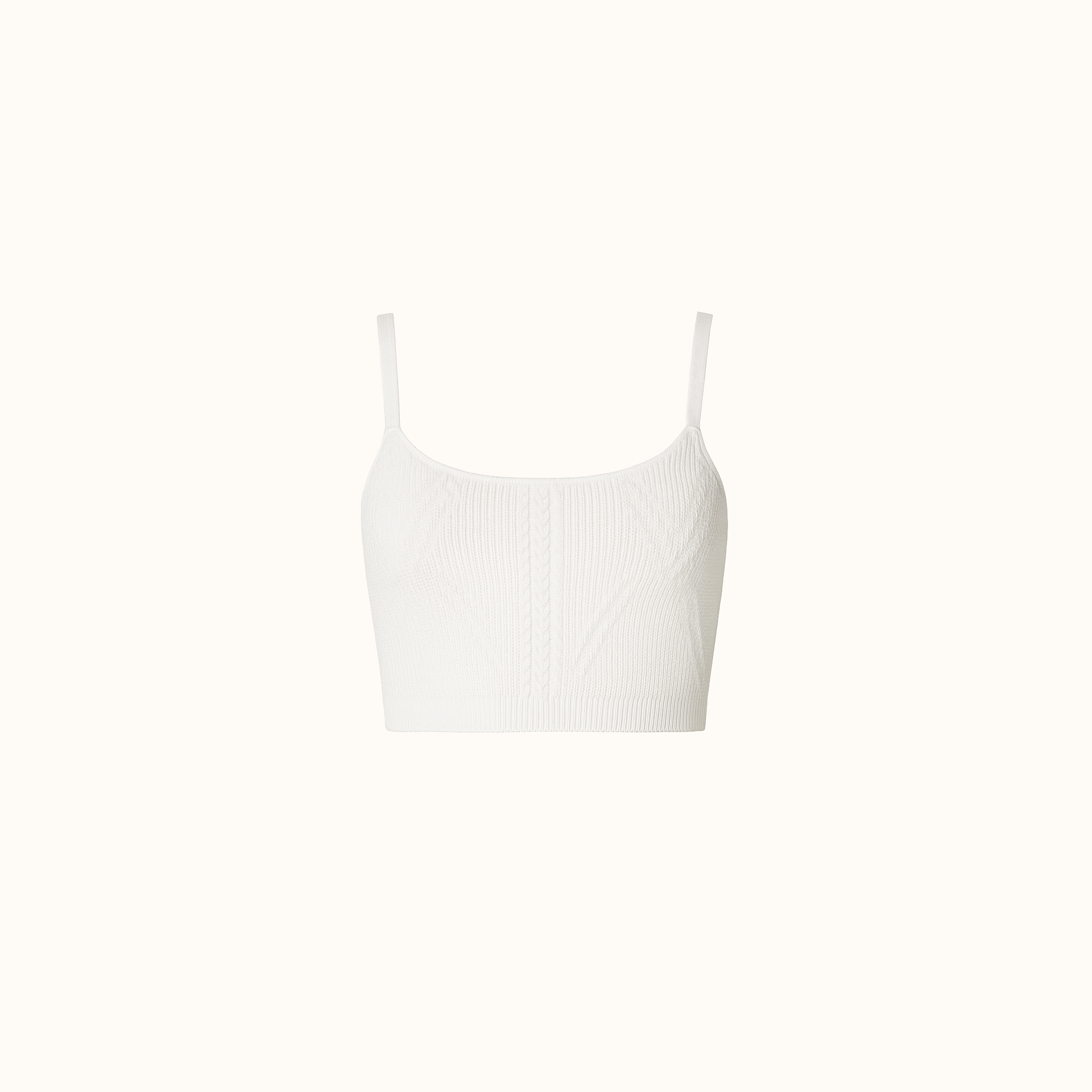 Cropped Tricot Ipanema - Off