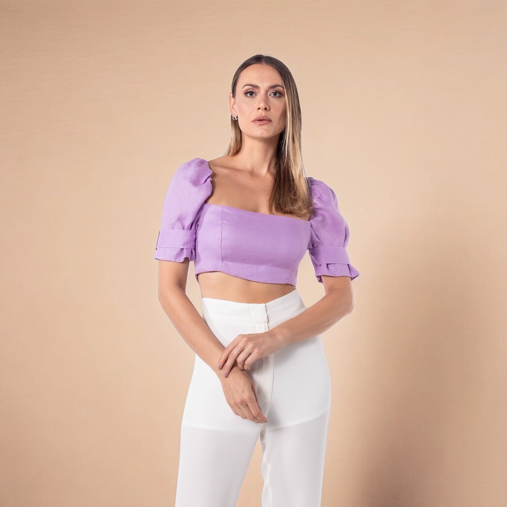 Cropped Takeshy - Lilas