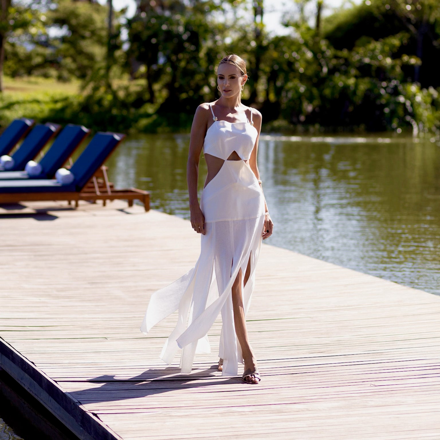 Vestido Dualy - Off - Alto Verão