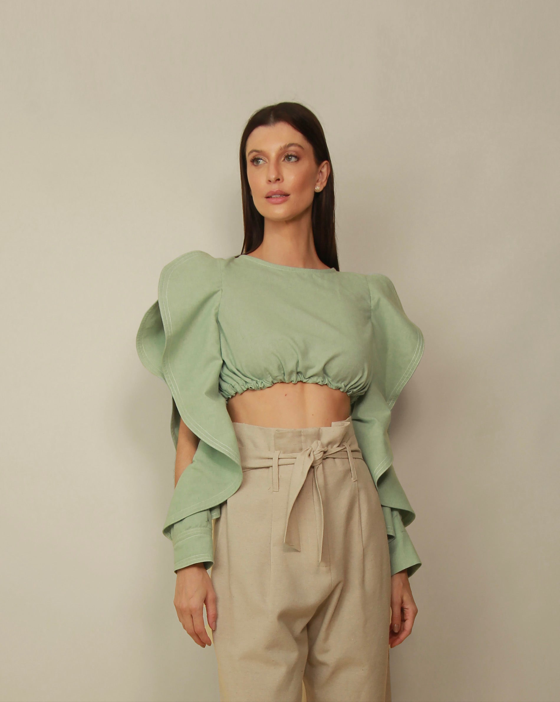 Cropped Chery - Verde