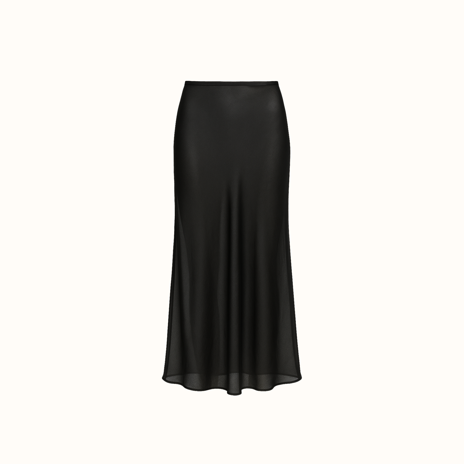 Saia Midi Danda - Preto
