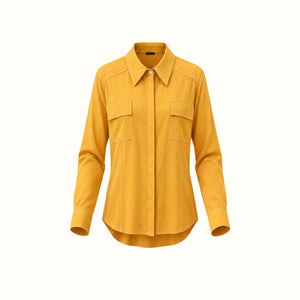 Camisa Selora - Mostarda Seda