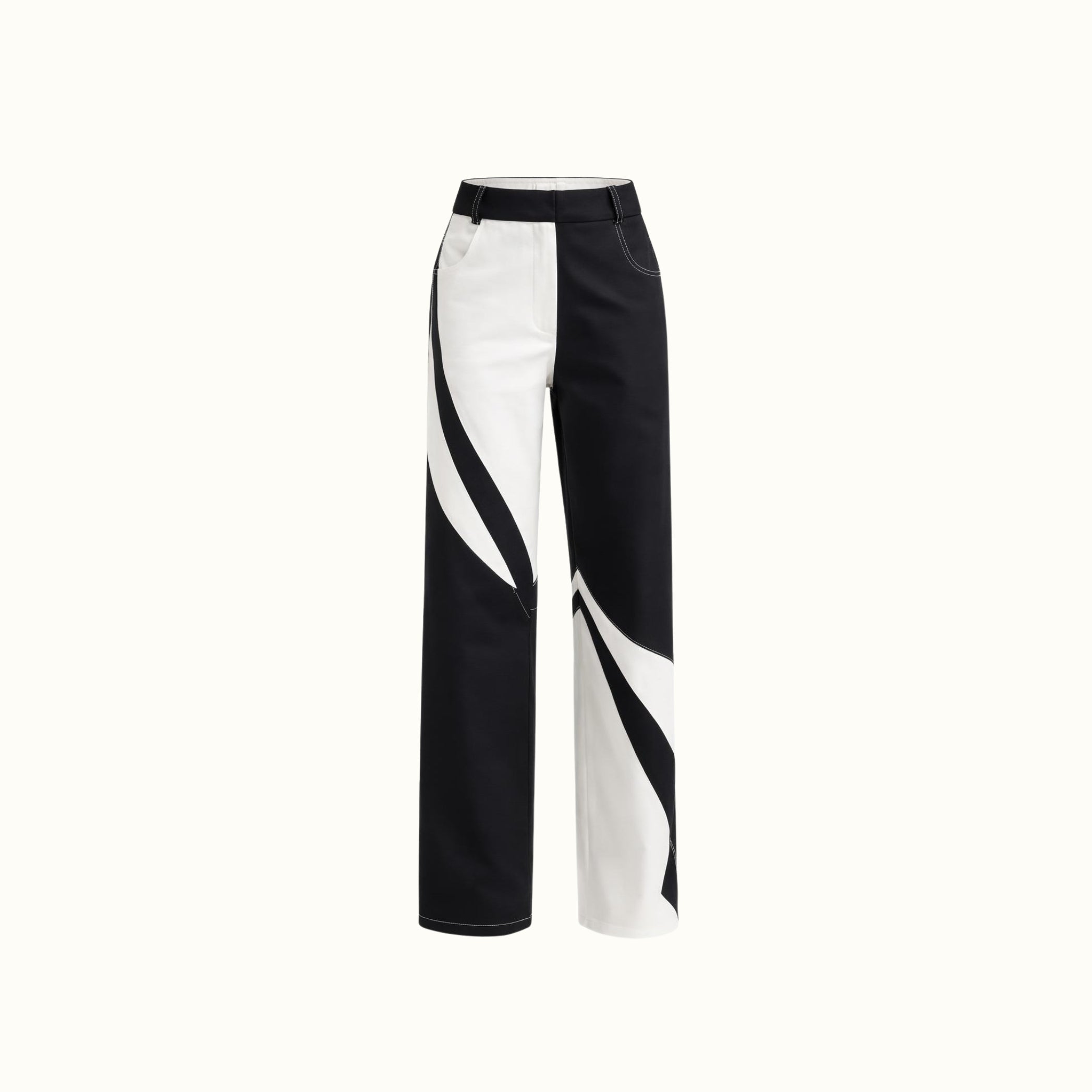 Calça Zak - Preto/Off